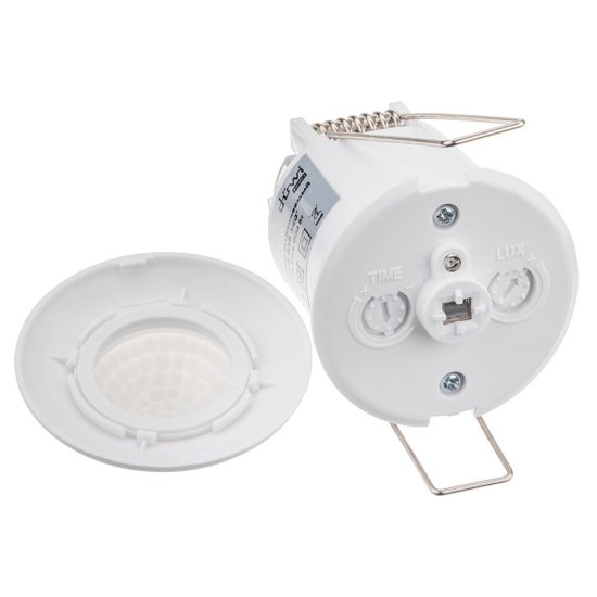 Датчик движения встраиваемый Duwi DDV-01 IP20 230 В 360 градусов до 6 м белый (25819 3)