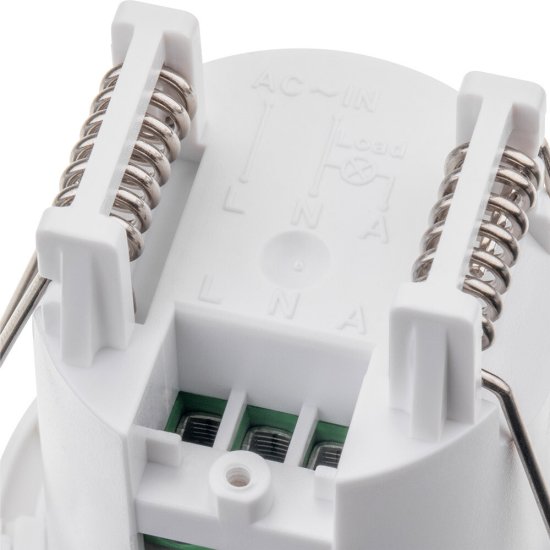 Датчик движения встраиваемый Duwi DDV-01 IP20 230 В 360 градусов до 6 м белый (25819 3)