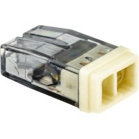 Клемма на 2 провода Duwi СМК 772-242 2,5 кв.мм самозажимная с пастой (5 шт.) (26728 7)