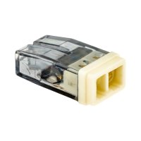 Клемма на 2 провода Duwi СМК 772-242 2,5 кв.мм самозажимная с пастой (5 шт.) (26728 7)