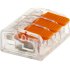 Клемма на 3 провода Duwi СМК 223-413 0,5-4 кв.мм с рычажками без пасты (50 шт.) (26716 4)