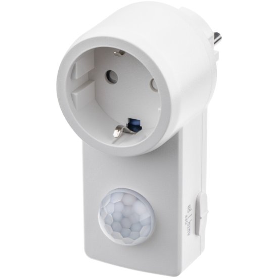 Датчик движения розетка Duwi DDSS-01 IP44 230 В 180 градусов до 6 м белый (25827 8)