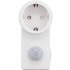 Датчик движения розетка Duwi DDSS-01 IP44 230 В 180 градусов до 6 м белый (25827 8)