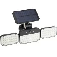 Светильник светодиодный садово-парковый настенный Düwi Solar черный 6500К 14 Вт IP54 (25028 9)