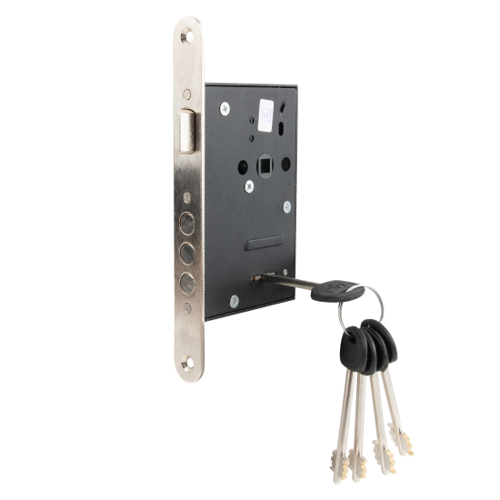 Замок врезной сувальдный ЗВ9 902.0.0, цвет серебристый