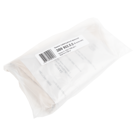 Замок врезной сувальдный ЗВ9 902.0.0, цвет серебристый