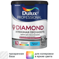Краска для стен и потолков Dulux Professional Diamond Matt матовая база BC прозрачная 4.5 л