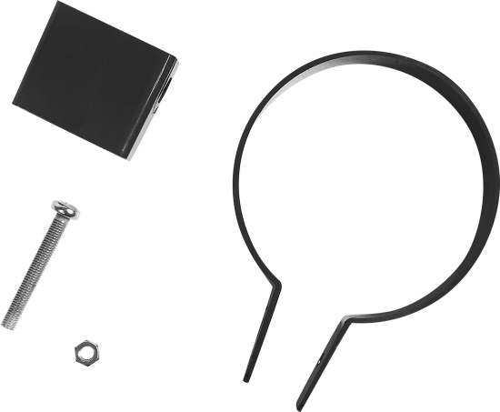 Хомут универсальный Dacha 80 мм цвет серый