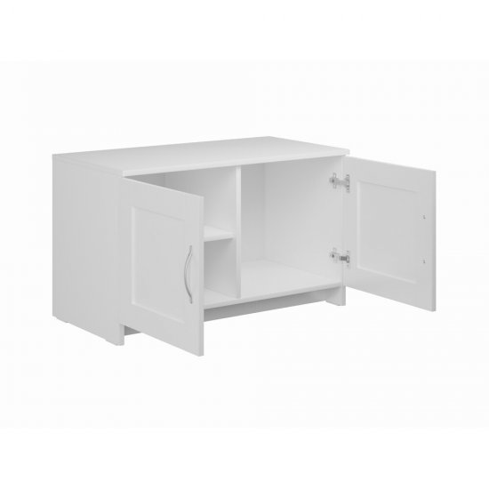 Тумба Шведский Стандарт Сириус 412х782х471 мм 2 двери белый