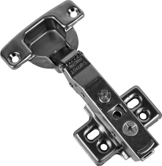 Петля мебельная накладная с доводчиком Samet Master Black 95°