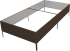 Высокая грядка 100x200 см цвет коричневый