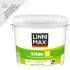 Краска для стен и потолков Linnimax Litex 4 моющаяся матовая цвет белый база 1 9 л