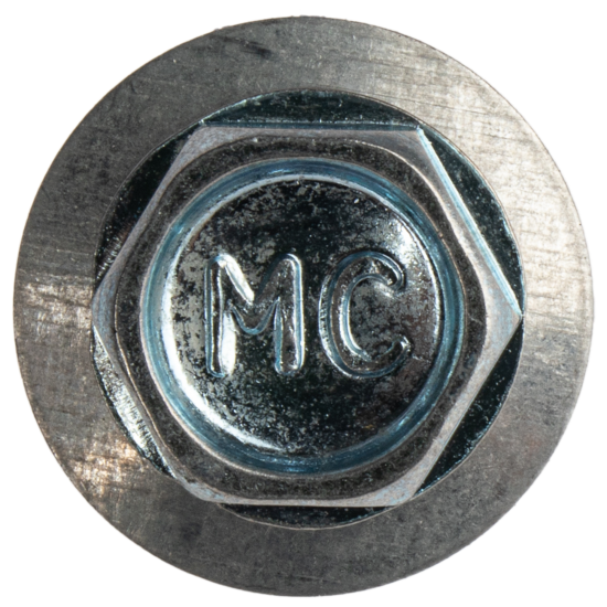 Саморезы кровельные по металлу с пресс-шайбой 6.3x19 100 шт.