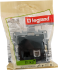 Розетка двойная RJ11+RJ45 категория 5e UTP - Legrand Etika - антрацит