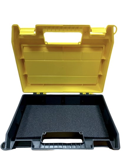 Ящик для дрели и УШМ Accurate 400x335x145 мм, пластик