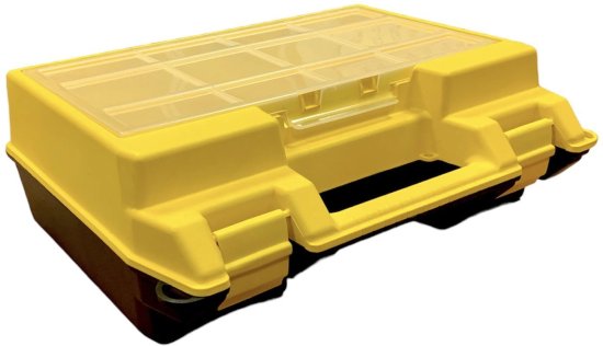 Ящик для дрели и УШМ Accurate 400x335x145 мм, пластик