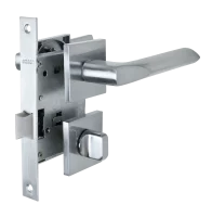 Дверные ручки Edson WC 8Q2, с запиранием, цвет хром