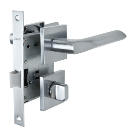 Дверные ручки Edson WC 8Q2, с запиранием, цвет хром