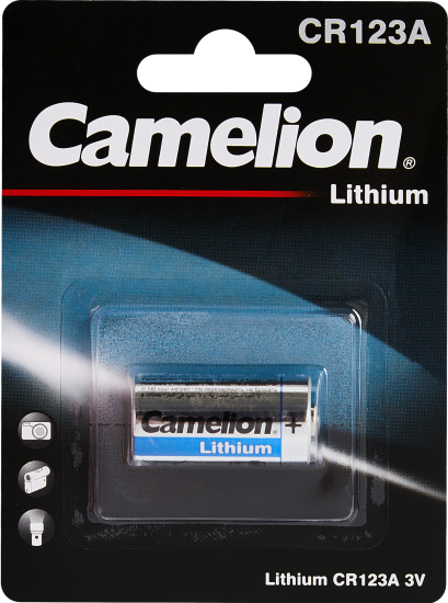 Батарейка Camelion литиевая CR123A 1 шт.