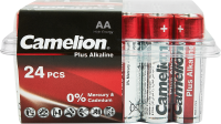 Батарейка Camelion Plus Alkaline LR6-PB24 алкалиновая LR6 AA 24 шт.