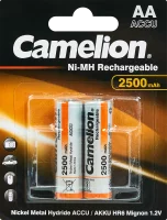 Аккумулятор Camelion Always Ready NH-AA2500BP2 Ni-Mh HR6 AA 2500 мАч 1.2В 2 шт.