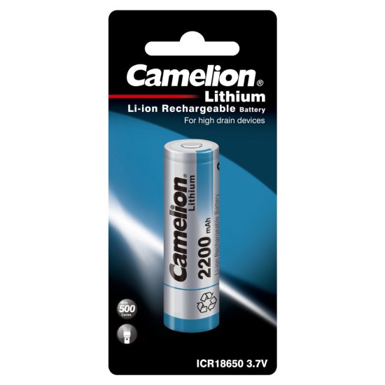 Батарейка Camelion ICR18650 литий-ионная 18650 1 шт.
