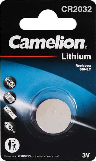 Батарейка Camelion литиевая CR2032 1 шт.