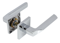 Дверные ручки Edson EDS-164H-Q2, цвет хром