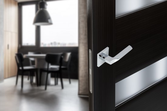 Дверные ручки Edson EDS-164H-Q2 цвет хром