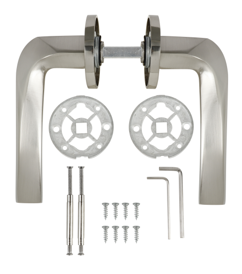 Дверные ручки Edson EDS-111H-R2 цвет никель