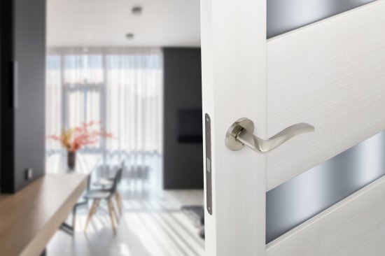 Дверные ручки Edson EDS-111H-R2 цвет никель