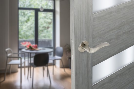 Дверные ручки Edson EDS-111H-R2 цвет никель