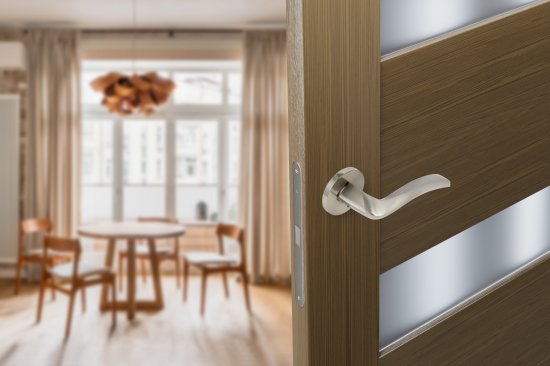 Дверные ручки Edson EDS-111H-R2 цвет никель