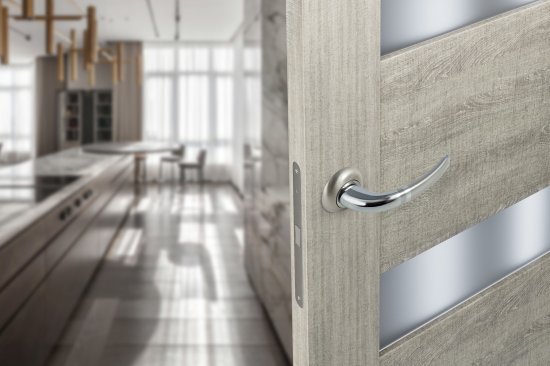 Дверные ручки Edson EDS-8H-R1 цвет никель