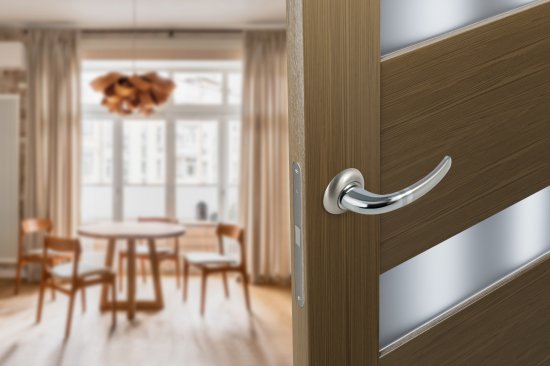 Дверные ручки Edson EDS-8H-R1 цвет никель