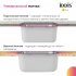 Мойка для кухни Iddis Mate 44,6х44,6х18 см врезная с сифоном сталь (MAT44S0i77)