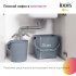 Мойка для кухни Iddis Mate 44,6х44,6х18 см врезная с сифоном сталь (MAT44S0i77)