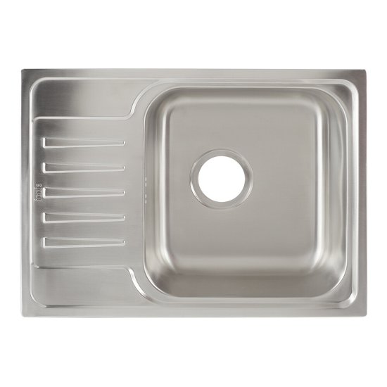 Мойка для кухни Iddis Sound 60,5х44х18 см врезная с крылом сталь (SND60SDi77)
