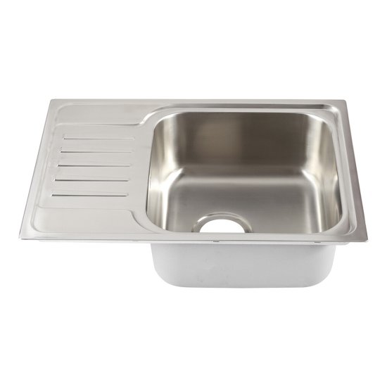Мойка для кухни Iddis Sound 60,5х44х18 см врезная с крылом сталь (SND60SDi77)