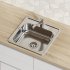 Мойка для кухни Iddis Strit 48,5х48,5х18 см врезная сталь (STR48P0i77)