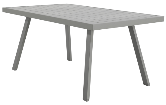 Набор садовой мебели Naxos алюминий/полиэстер серый: диван, стол и 2 лавочки