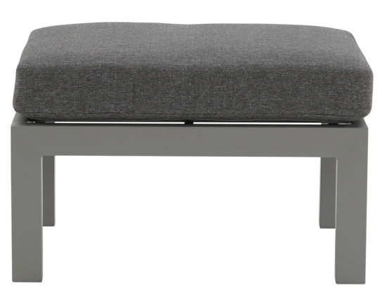 Набор садовой мебели Naxos алюминий/полиэстер серый: диван, стол и 2 лавочки