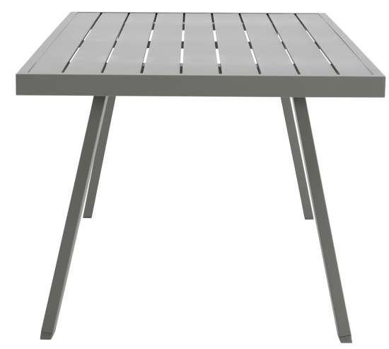 Набор садовой мебели Naxos алюминий/полиэстер серый: диван, стол и 2 лавочки