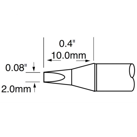 Картридж-наконечник для MFR-H1 METCAL SFP-CH20