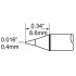Картридж-наконечник для MFR-H1 METCAL STP-CN04