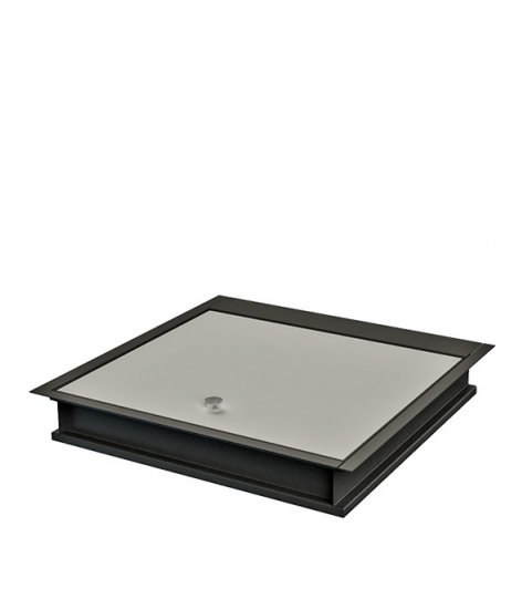 Люк ревизионный под плитку напольный Хаммер Бонд стальной 700х800 мм скрытый