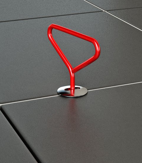 Люк ревизионный под плитку напольный Хаммер Бонд стальной 700х800 мм скрытый