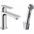 Смеситель для раковины Hansgrohe Rebris e 110 с гигиеническим душем 72216000