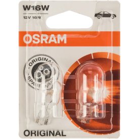 Автолампа Osram W16W W2.1*9.5d 12V /10/50 HIT