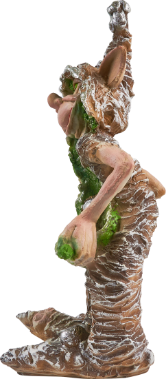 Фигура садовая Тролль с желудями искусственный камень 46x24 см